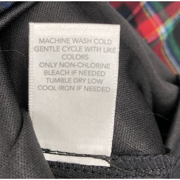 NWT Christopher & Banks Womens Sleeveless Plaid Blouse P/S Dark Academia Preppy - Picture 5 of 8